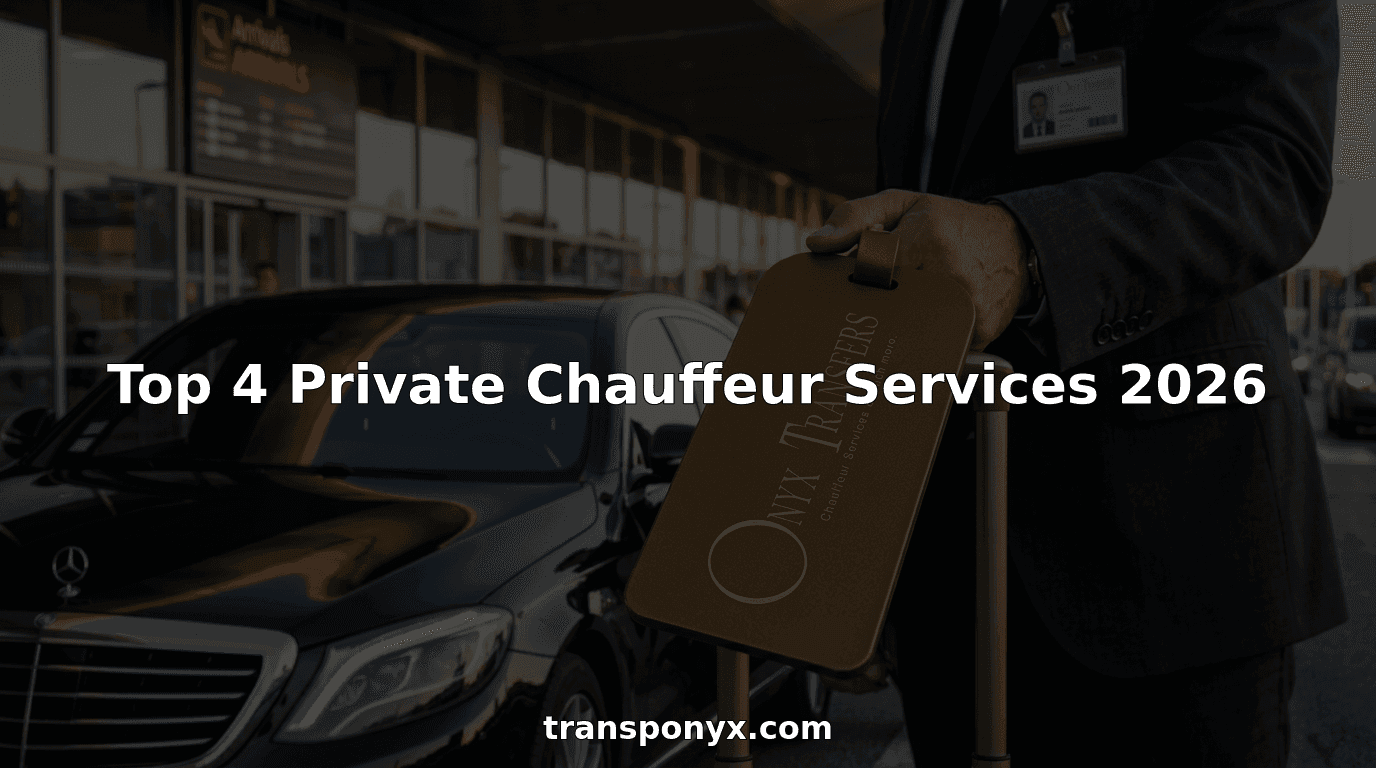 Top 4 Private Chauffeur Services 2026