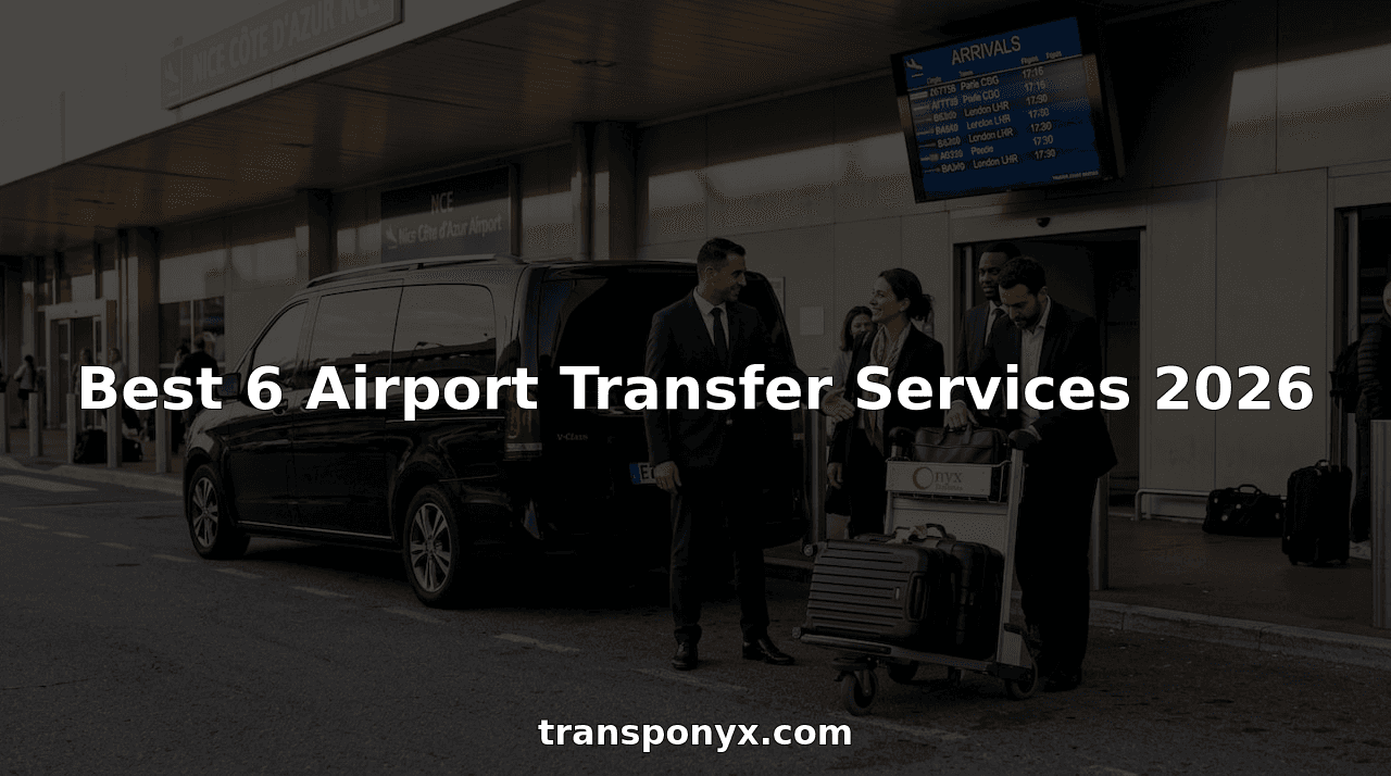 Best 6 Airport Transfer Services 2026