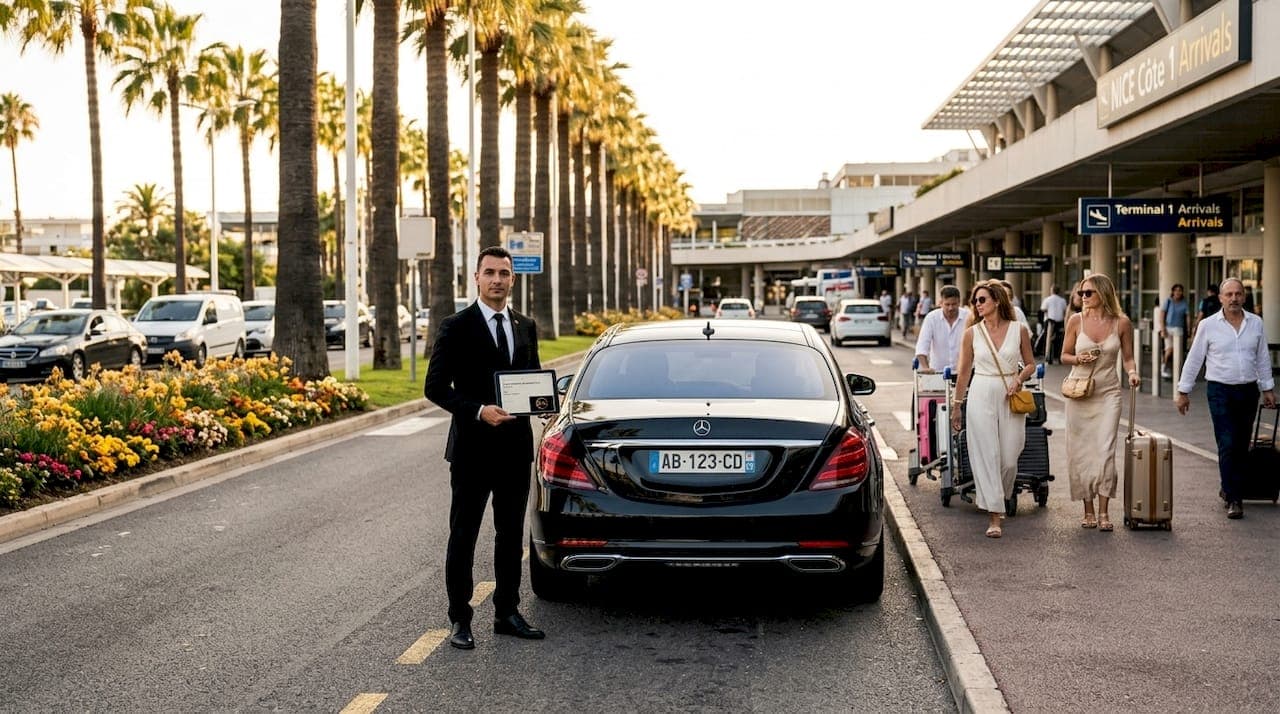 VTC aéroport Nice: guide complet pour 2026
