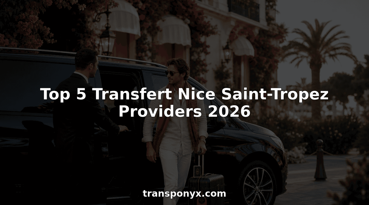 Top 5 Transfert Nice Saint-Tropez Providers 2026