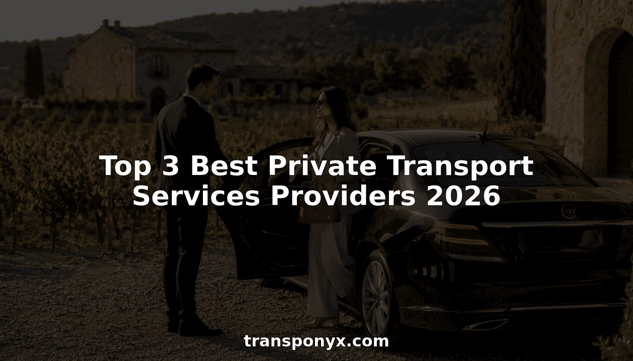 Top 3 Best Private Transport Services Providers 2026