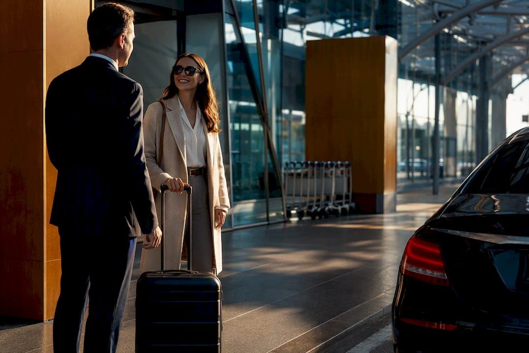 From €175: Nice chauffeur led airport meet and greet, 60 minutes free