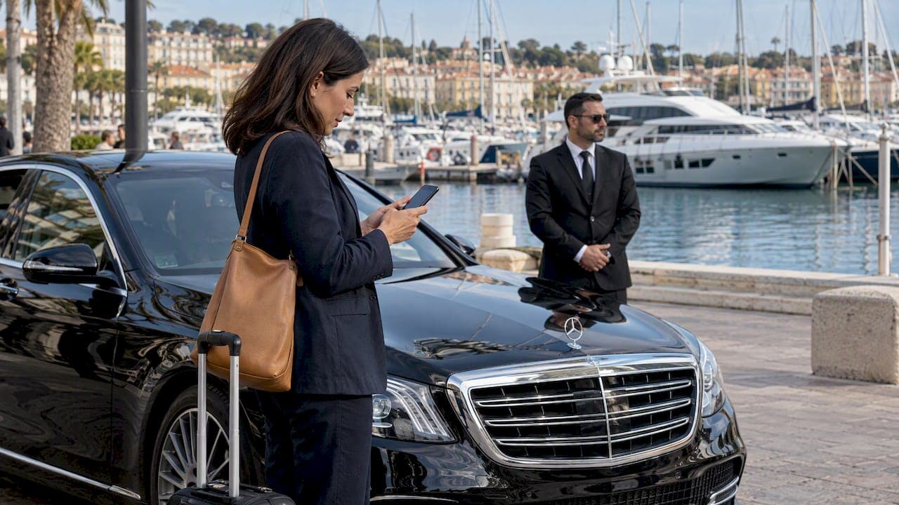 Book a Riviera Chauffeur on WhatsApp: Send Your Route, Date and Flight